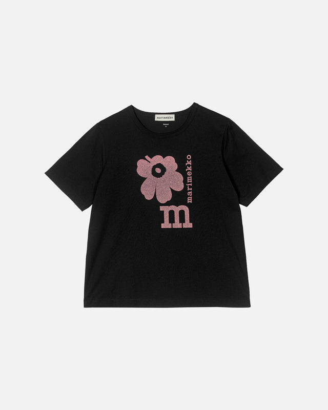 Erna Unikko Logo Glitter t-shirt - Marimekko VN