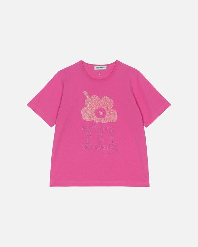 Erna Unikko Logo Glitter t-shirt - Marimekko VN