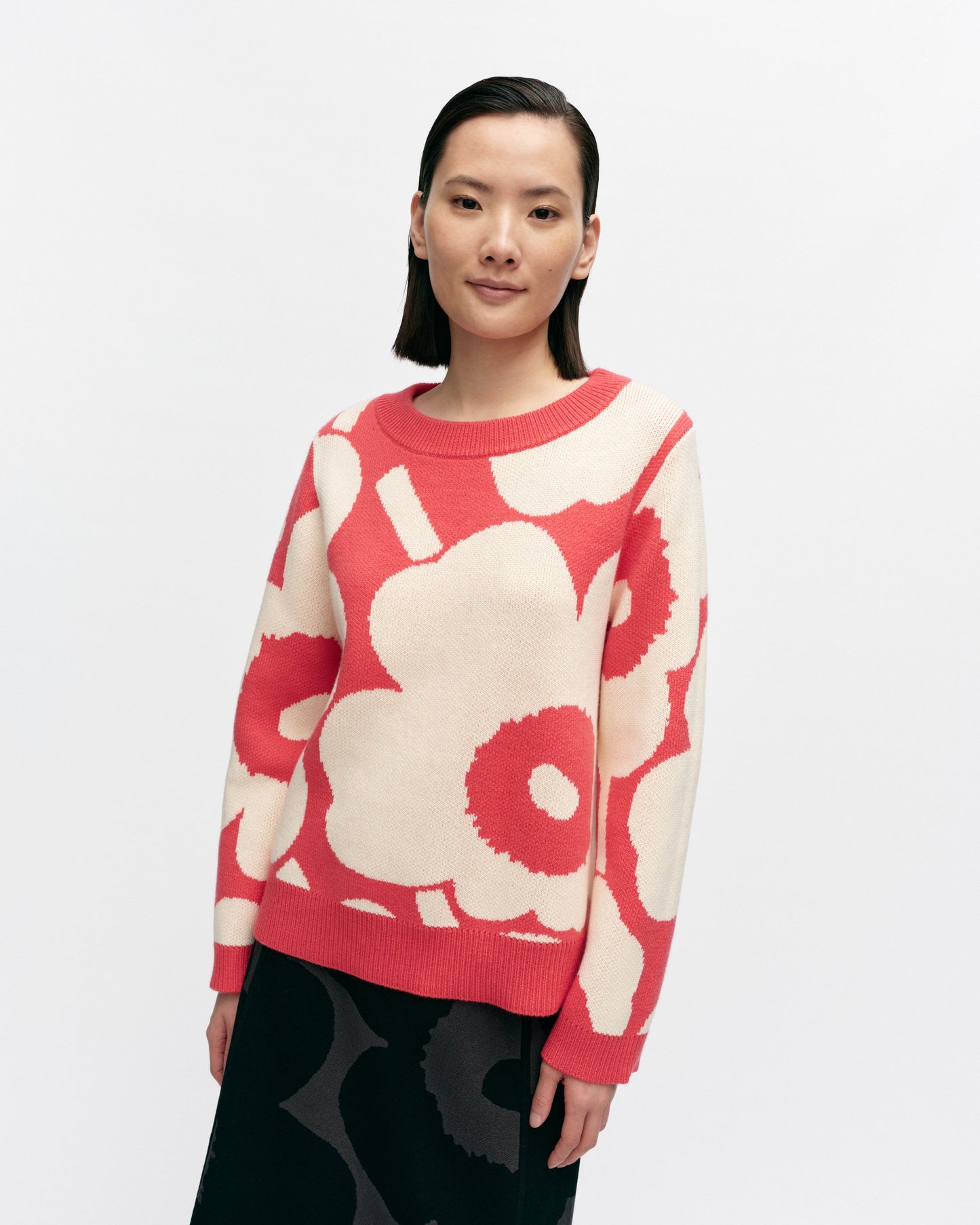 Suunta Unikko Knitted Wool Pullover - Marimekko VN