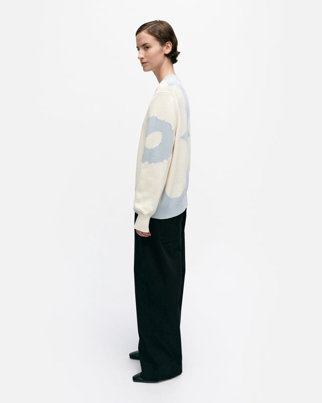 Arkki Heijastus Unikko Knitted Cotton Pullover - Marimekko VN