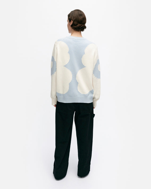 Arkki Heijastus Unikko Knitted Cotton Pullover - Marimekko VN