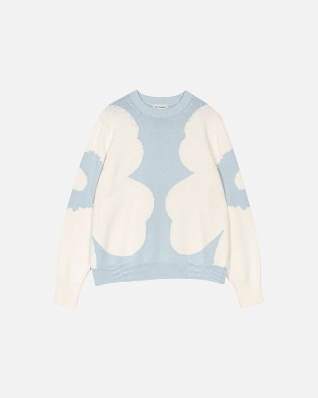 Arkki Heijastus Unikko Knitted Cotton Pullover - Marimekko VN