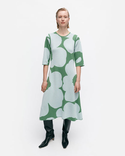 Pointti Unikko Knitted Wool Dress - Marimekko VN