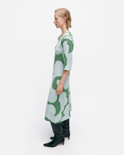 Pointti Unikko Knitted Wool Dress - Marimekko VN