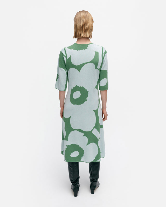 Pointti Unikko Knitted Wool Dress - Marimekko VN