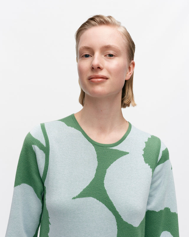 Pointti Unikko Knitted Wool Dress - Marimekko VN