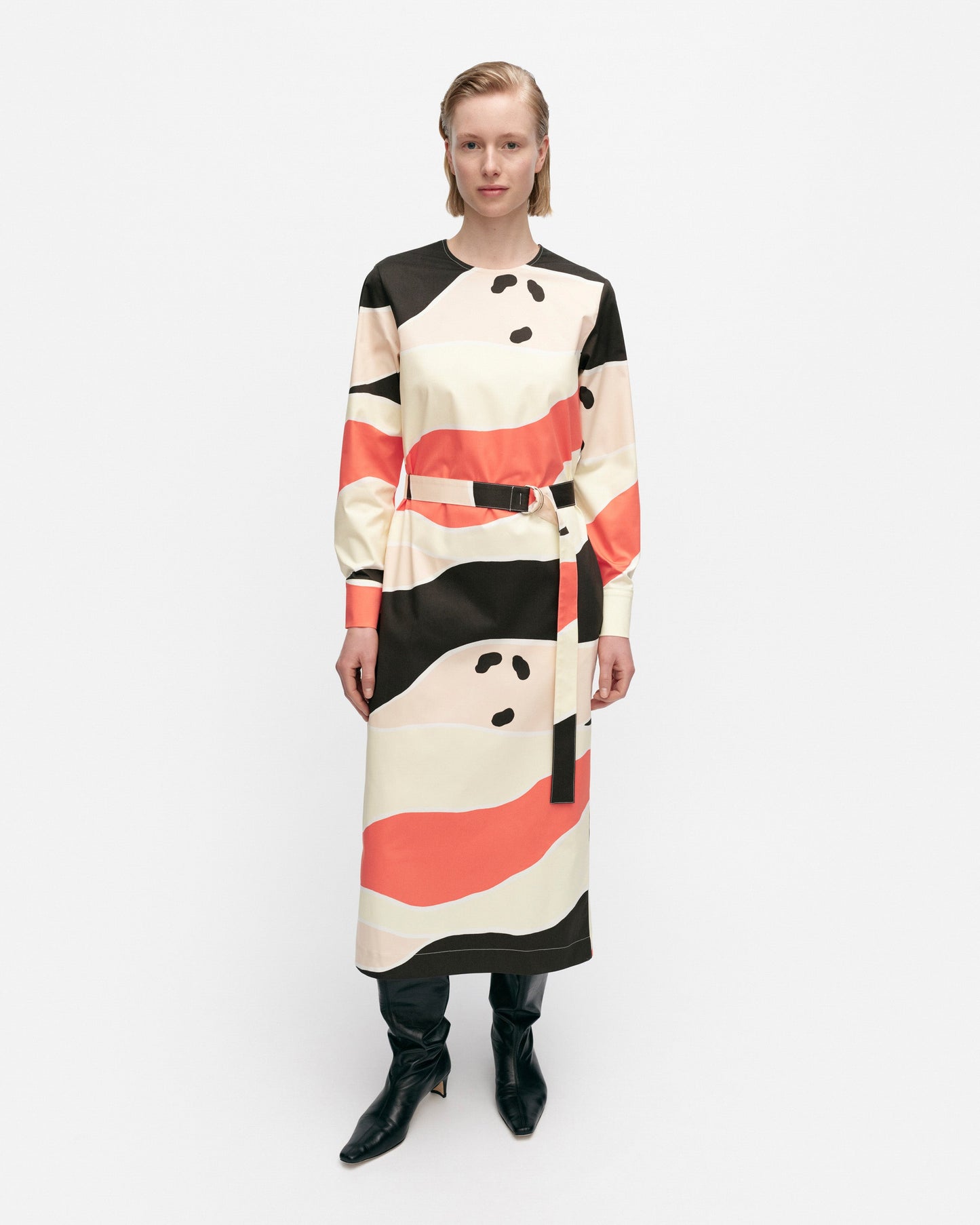 Hyperbeli Uni Cotton Dress - Marimekko VN