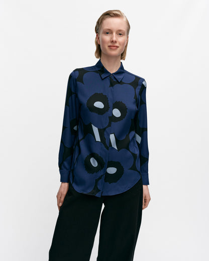 Maija Unikko Silk Shirt - Marimekko VN