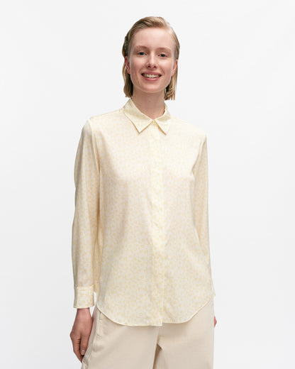 Maija Pikkuinen Unikko Silk Shirt - Marimekko VN