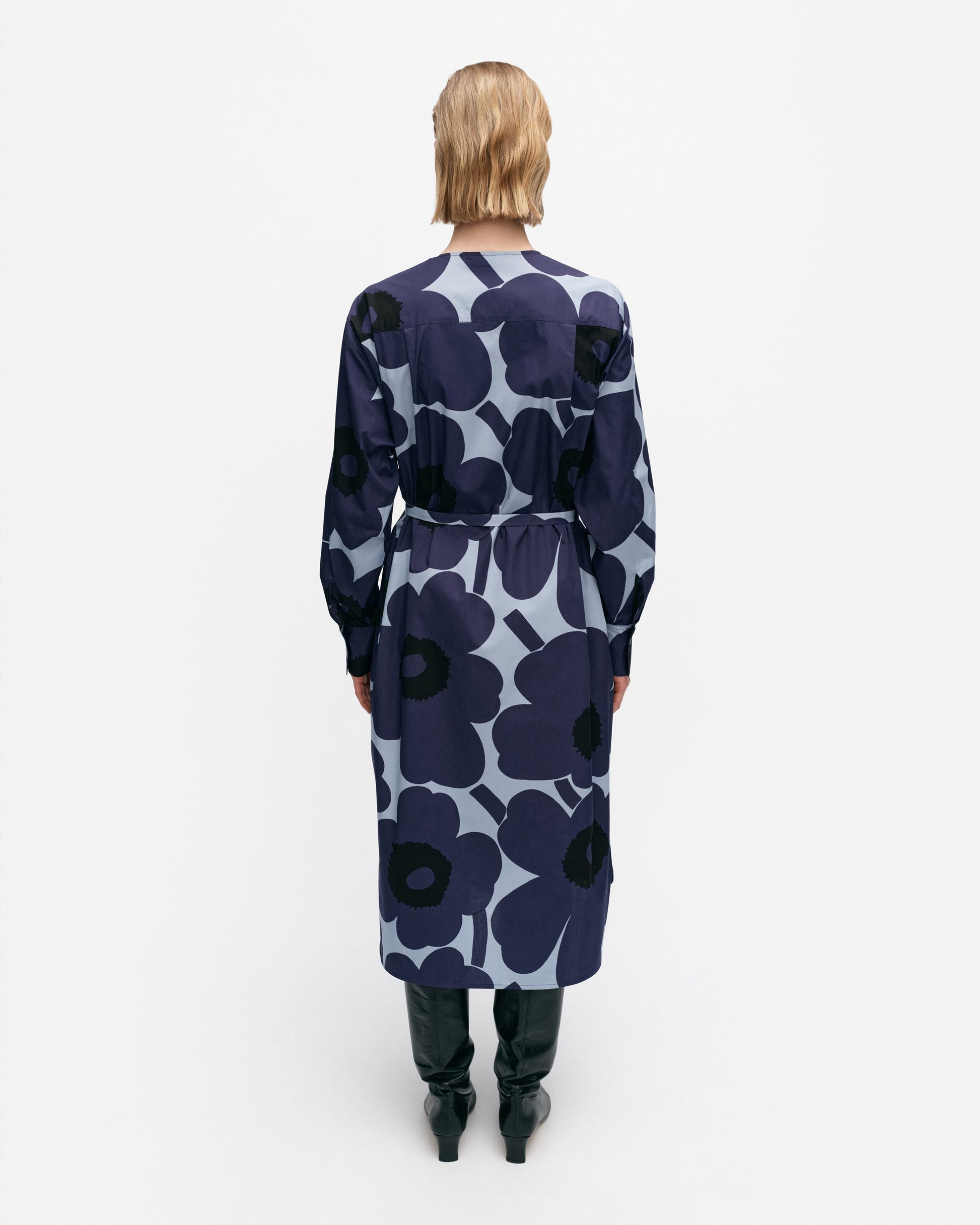 Febina Unikko Cotton Poplin Dress - Marimekko VN