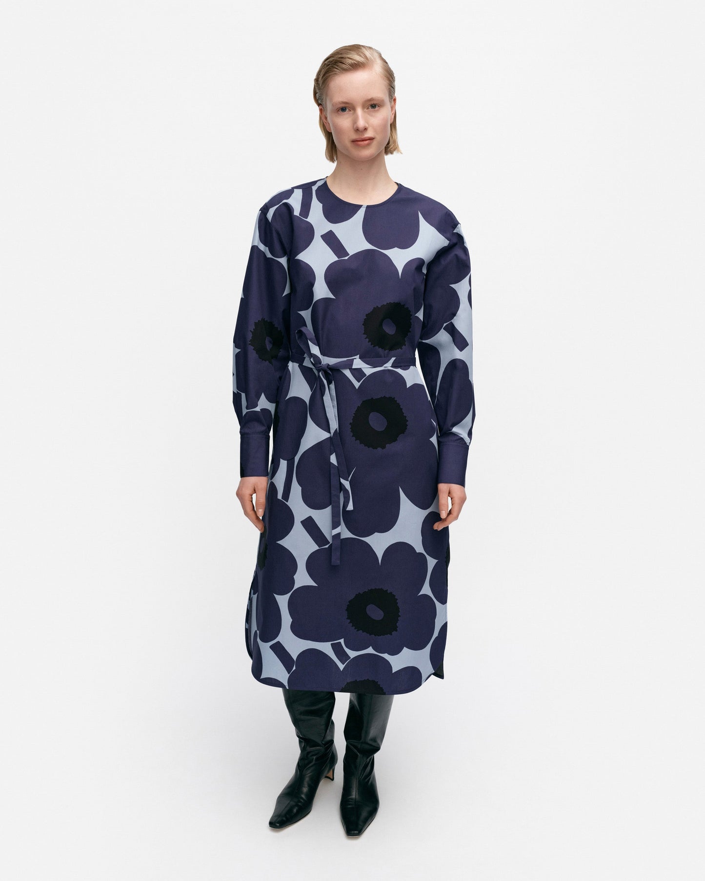 Febina Unikko Cotton Poplin Dress - Marimekko VN