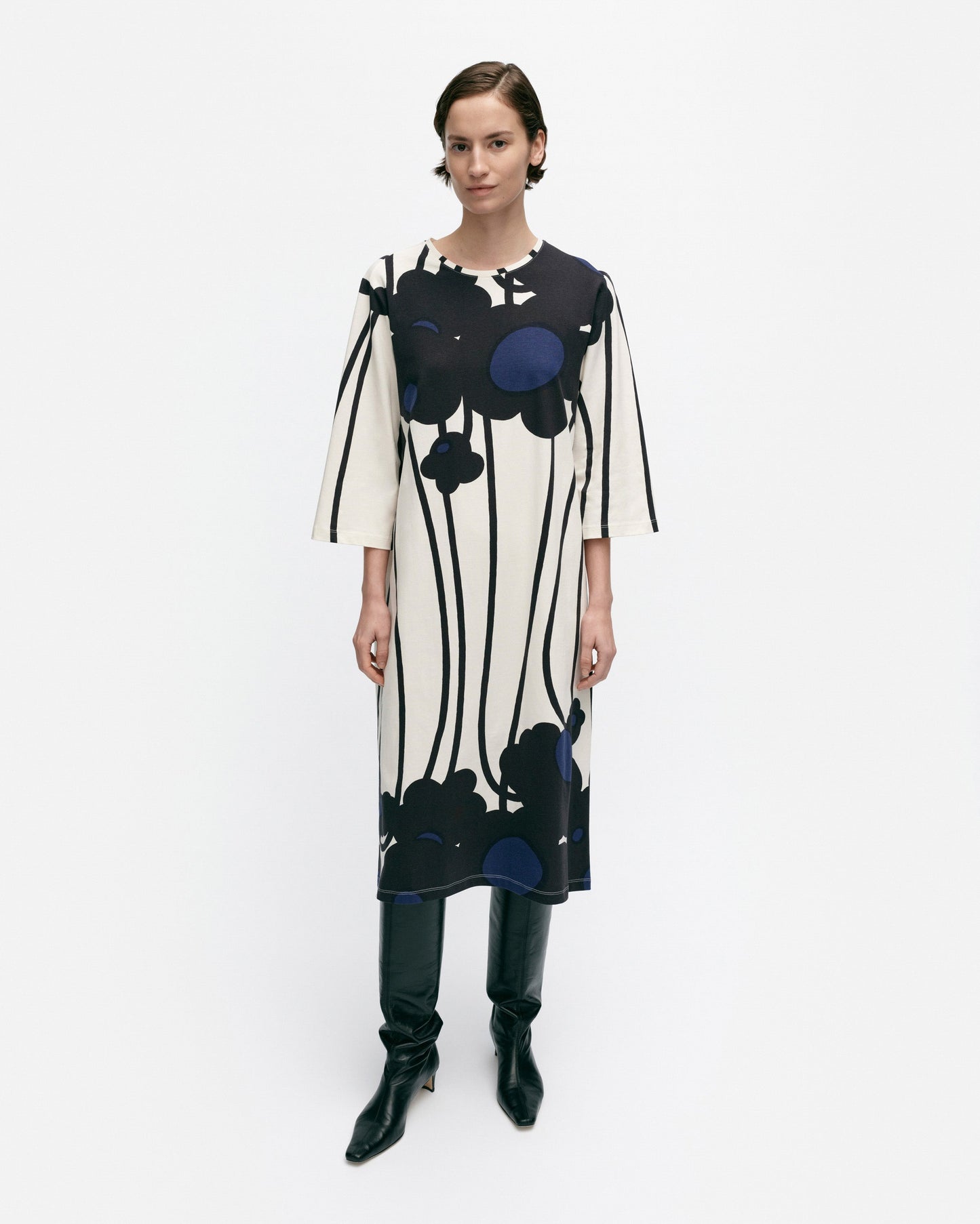 Valla Lammet Jersey Dress - Marimekko VN