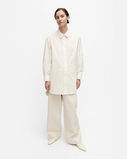 Muoto Piirto Unikko cotton poplin shirt - Marimekko VN