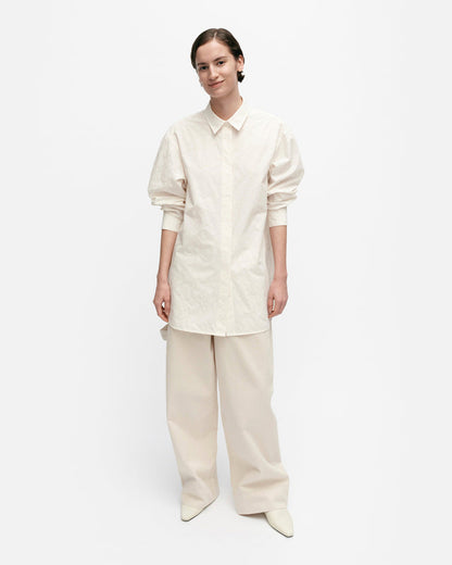 Muoto Piirto Unikko cotton poplin shirt - Marimekko VN