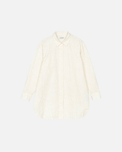 Muoto Piirto Unikko cotton poplin shirt - Marimekko VN