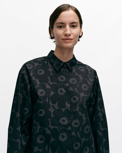 Ruoste Mini Unikot cotton poplin shirt - Marimekko VN