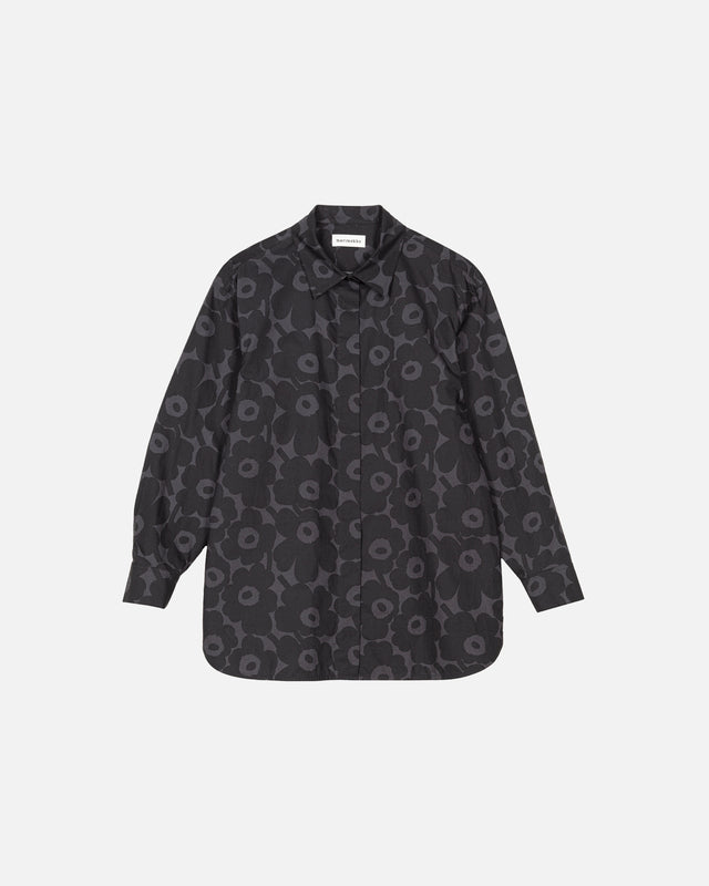 Ruoste Mini Unikot cotton poplin shirt - Marimekko VN