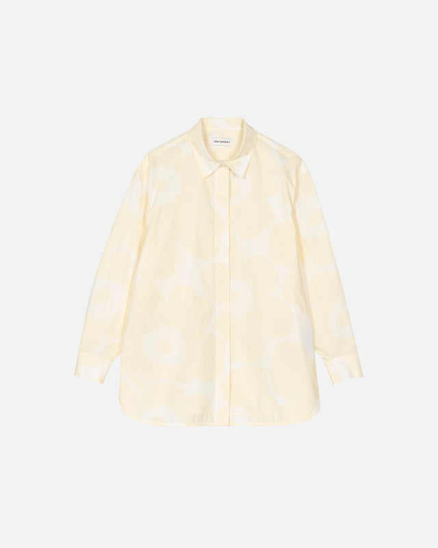 Ruoste Unikko cotton poplin shirt - Marimekko VN