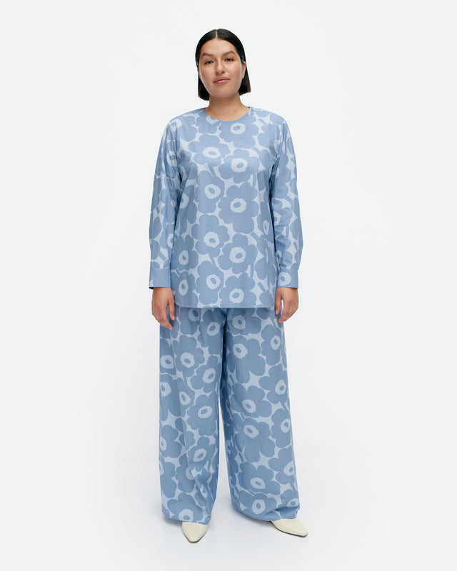 Kehu Unikko Cotton Poplin Blouse - Marimekko VN