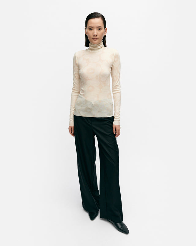 Vilina Unikko wool turtleneck top - Marimekko VN