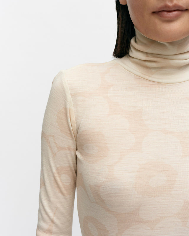 Vilina Unikko wool turtleneck top - Marimekko VN