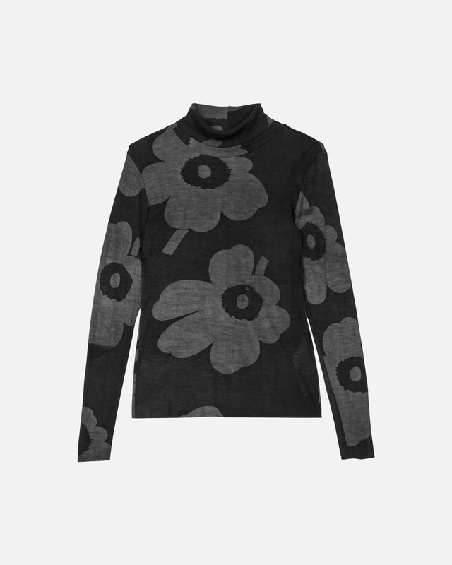 Vilina Unikko wool turtleneck top - Marimekko VN