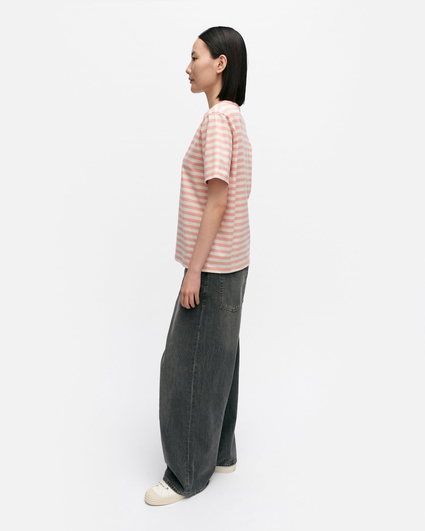 Tasaraita Relaxed Shortsleeve T-Shirt - Marimekko VN