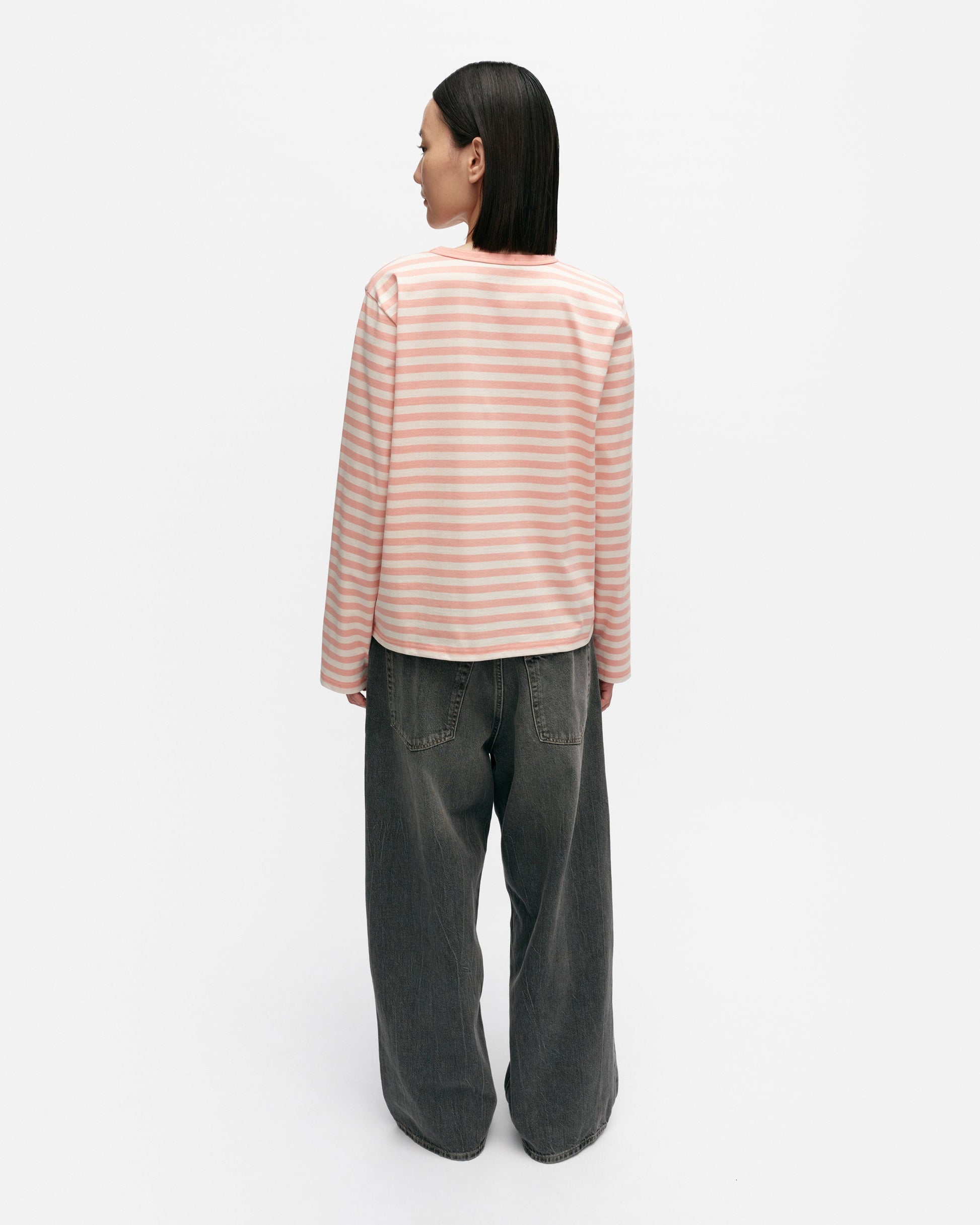 Tasaraita Relaxed Longsleeve Jersey Top - Marimekko VN