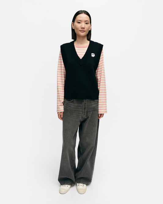 Kioski Eir Unikko Placement wool vest - Marimekko VN