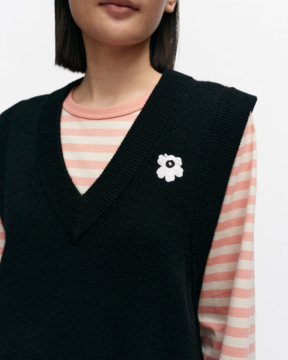 Kioski Eir Unikko Placement wool vest - Marimekko VN