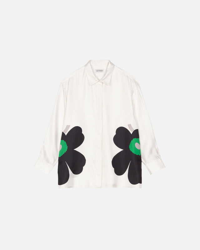 Outi Heijastus Unikko Silk Shirt - Marimekko VN