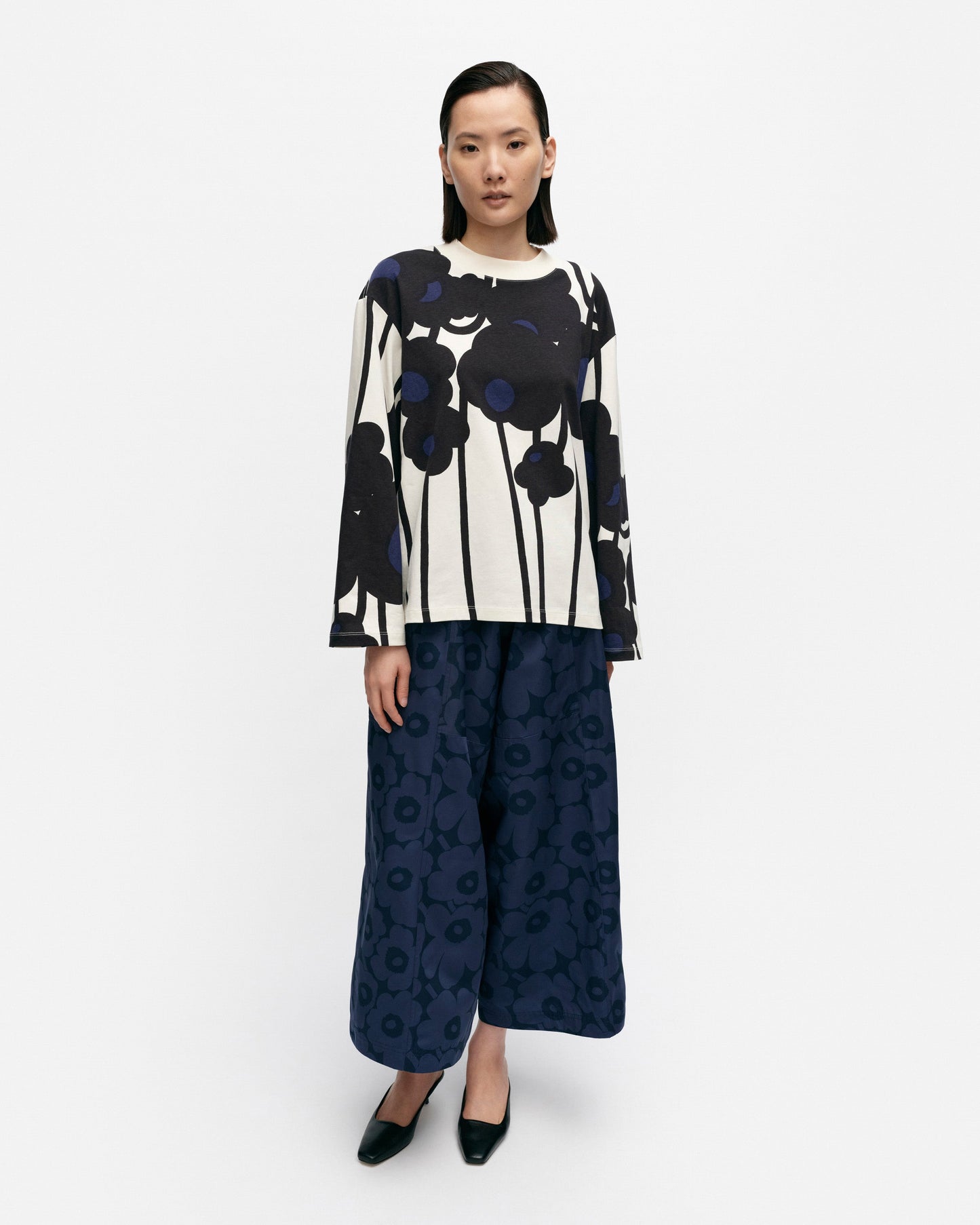 Valkea Lammet Jersey Top - Marimekko VN