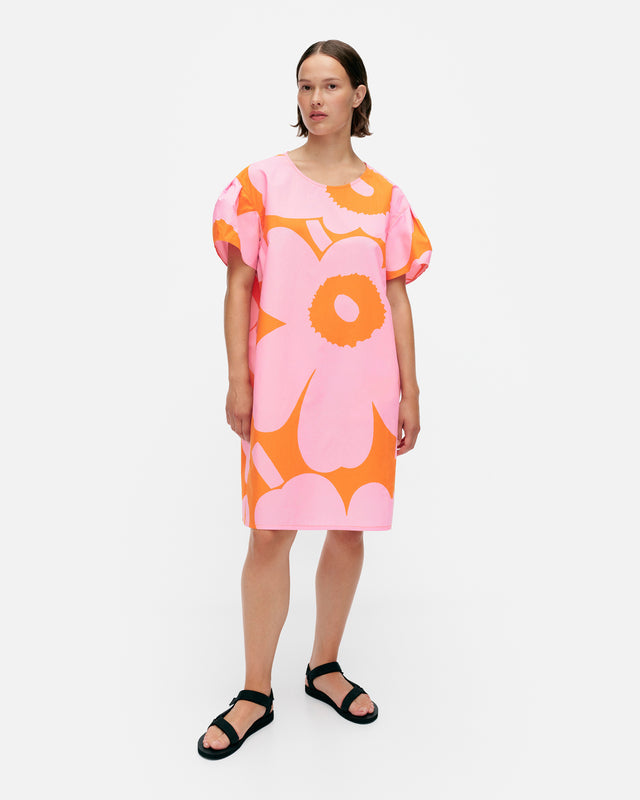 Avomeri Unikko cotton poplin dress - Marimekko VN