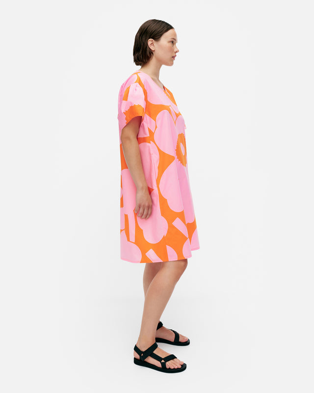 Avomeri Unikko cotton poplin dress - Marimekko VN