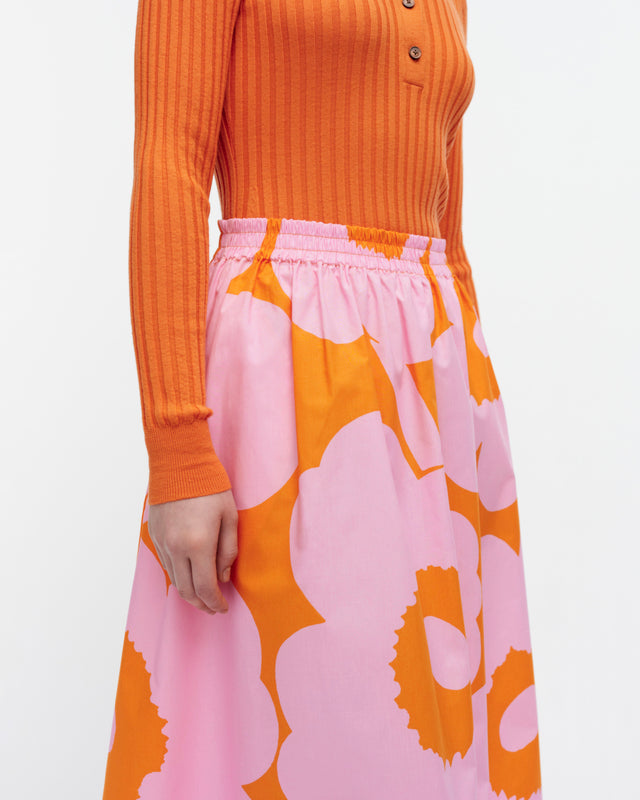 Garrel Unikko cotton poplin skirt - Marimekko VN