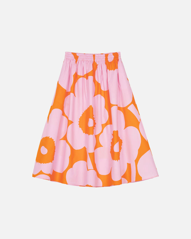 Garrel Unikko cotton poplin skirt - Marimekko VN