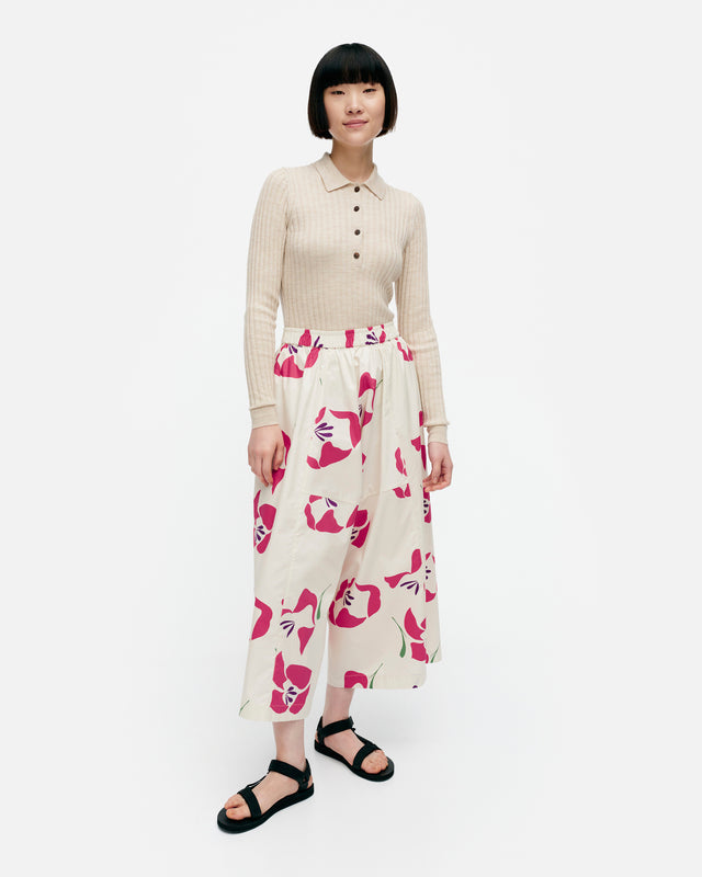 Kressida Helakka cotton poplin culottes - Marimekko VN