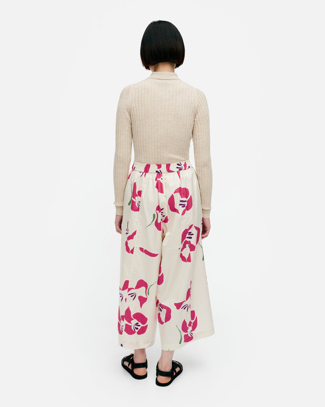 Kressida Helakka cotton poplin culottes - Marimekko VN