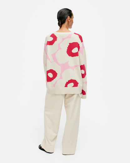 Päivä Unikko knitted cotton pullover - Marimekko VN