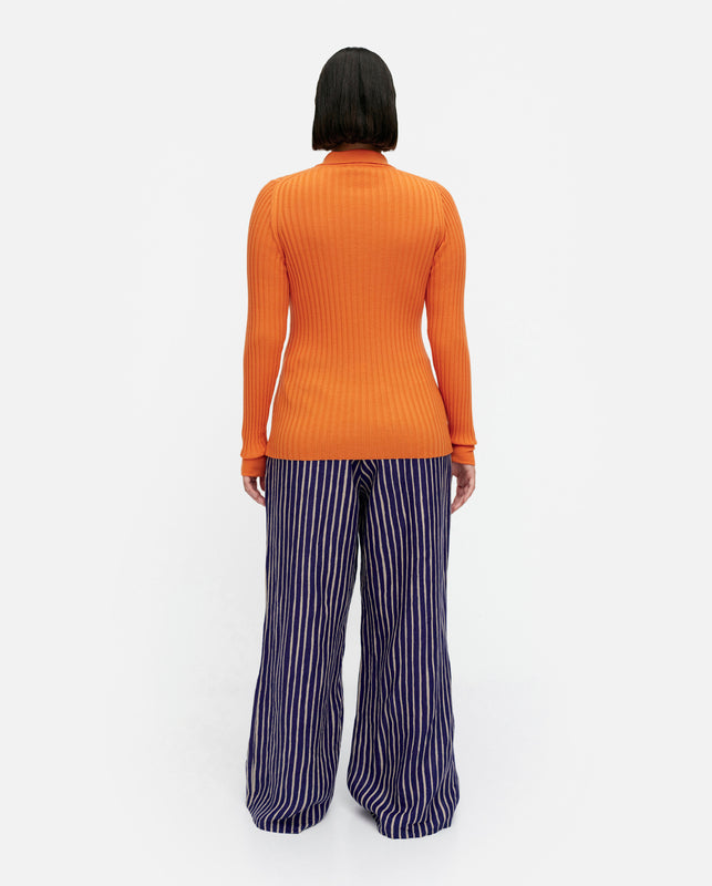 Iitu Solid knitted wool pullover - Marimekko VN