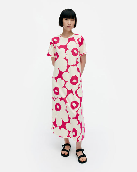 Pisteinen Unikko jersey dress - Marimekko VN