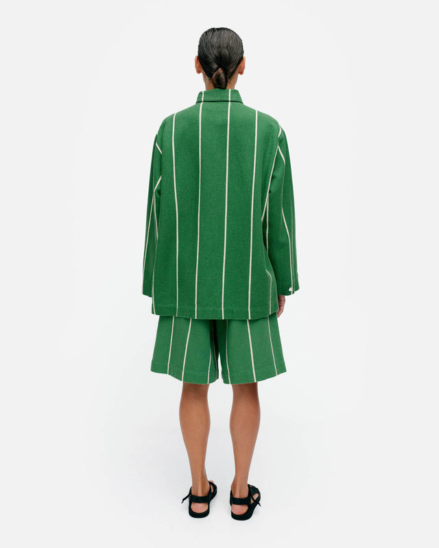 Kulmat Vesi cotton linen overshirt - Marimekko VN