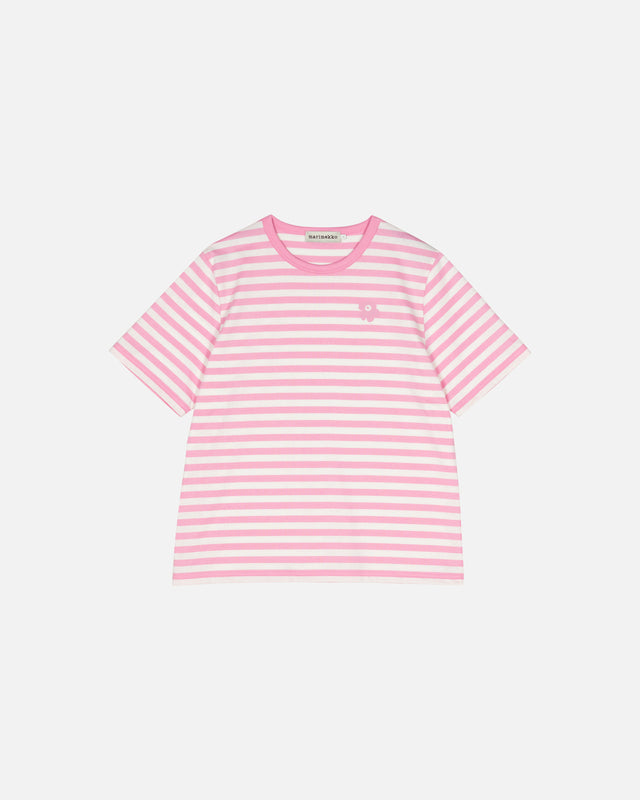 Kioski Tasaraita Relaxed Shortsleeve t-shirt - Marimekko VN