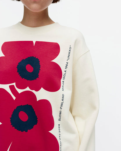 Kioski Loisto Unikko Placement sweatshirt - Marimekko VN