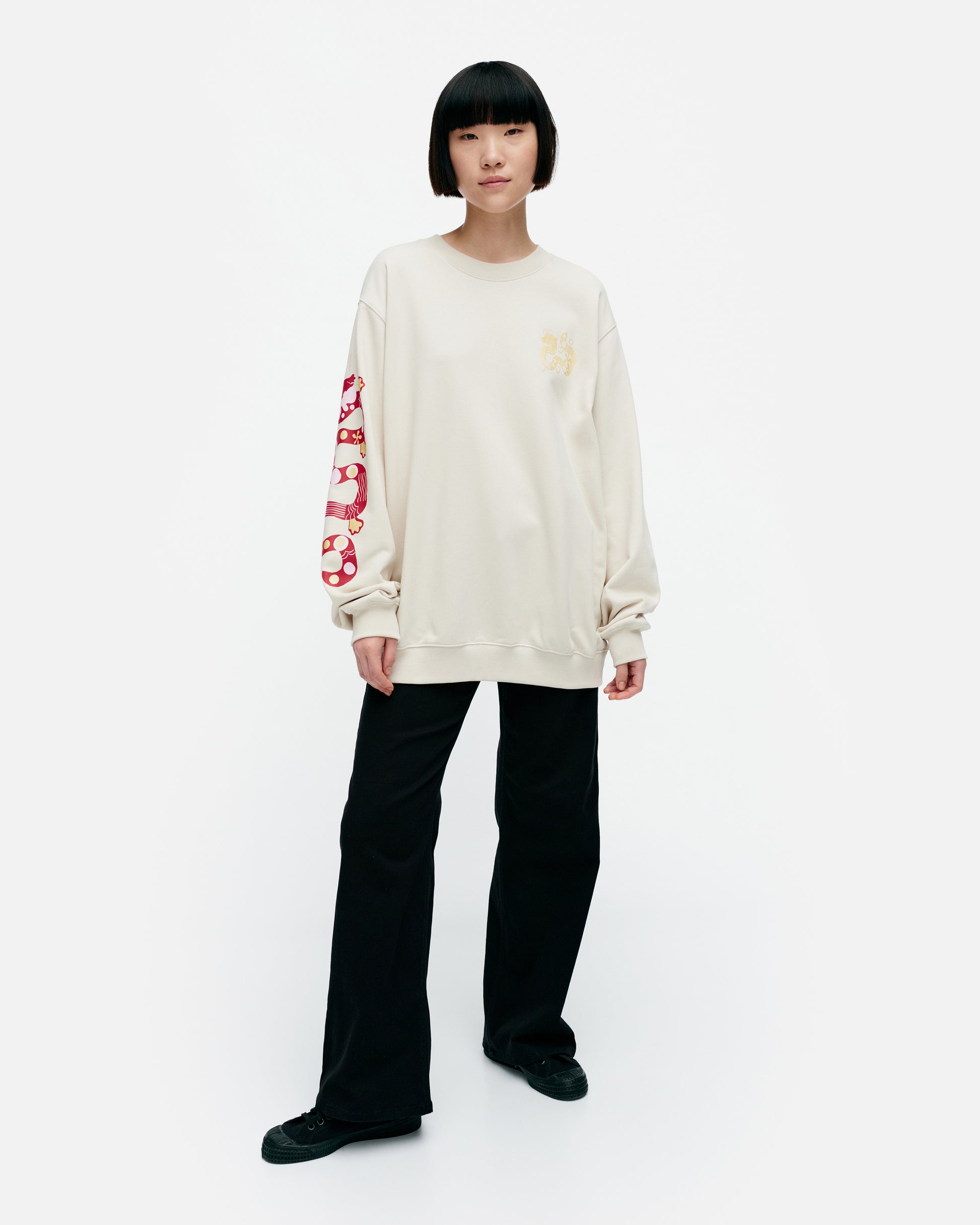 Loisto Jalo Placement Sweatshirt - Marimekko VN