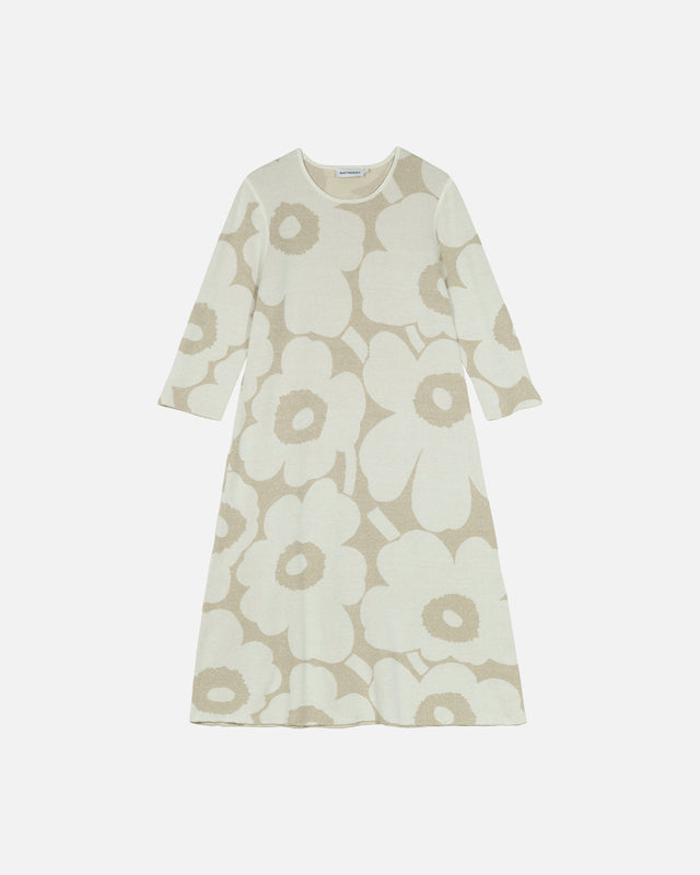 Etevä Unikko cotton linen knitted dress