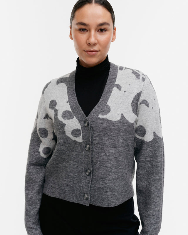 Puite Lammet knitted wool cardigan