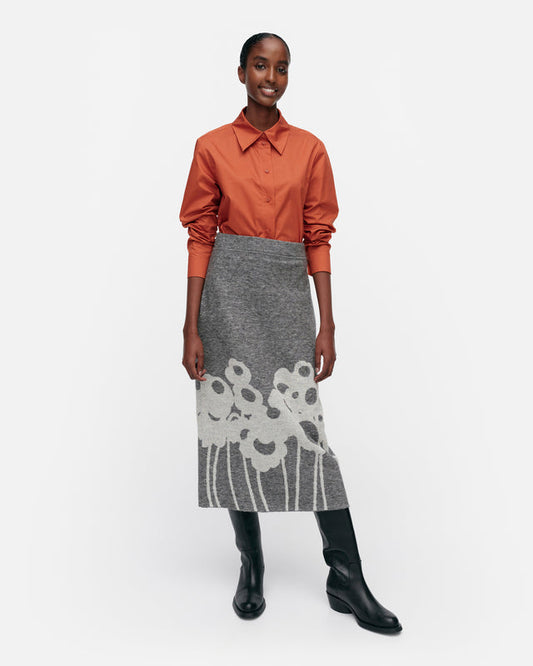 Pieli Lammet knitted wool skirt