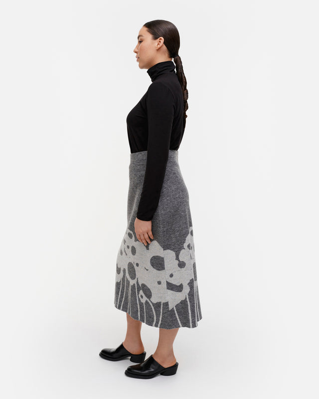 Pieli Lammet knitted wool skirt