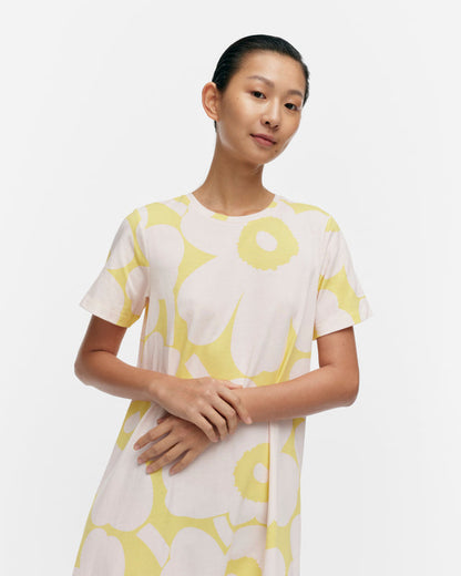 Pisteinen Unikko jersey dress